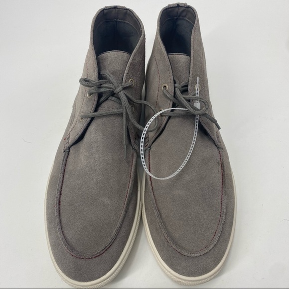 Steve Madden Fultown gray suede men’s chukka boot 13 nwot!